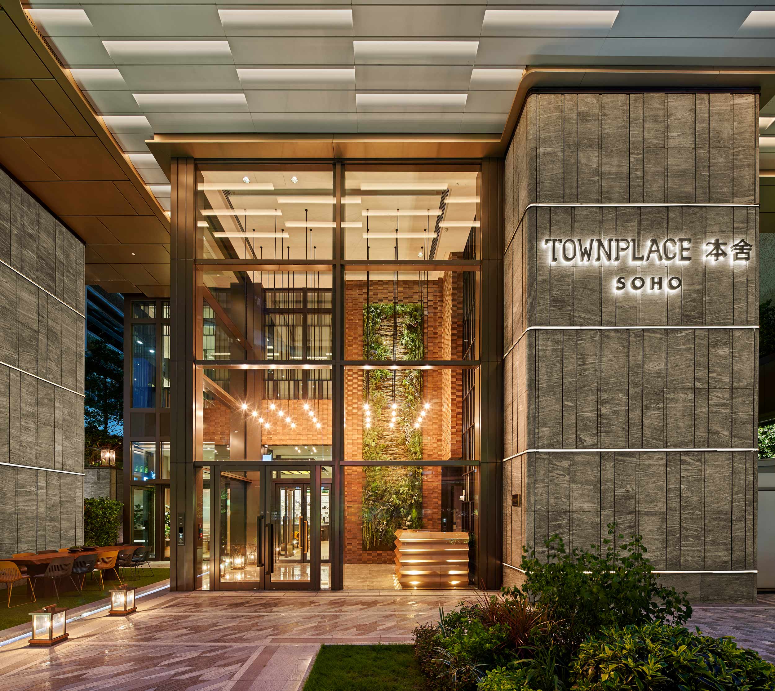 Townplace-Residential-Tower-entrance